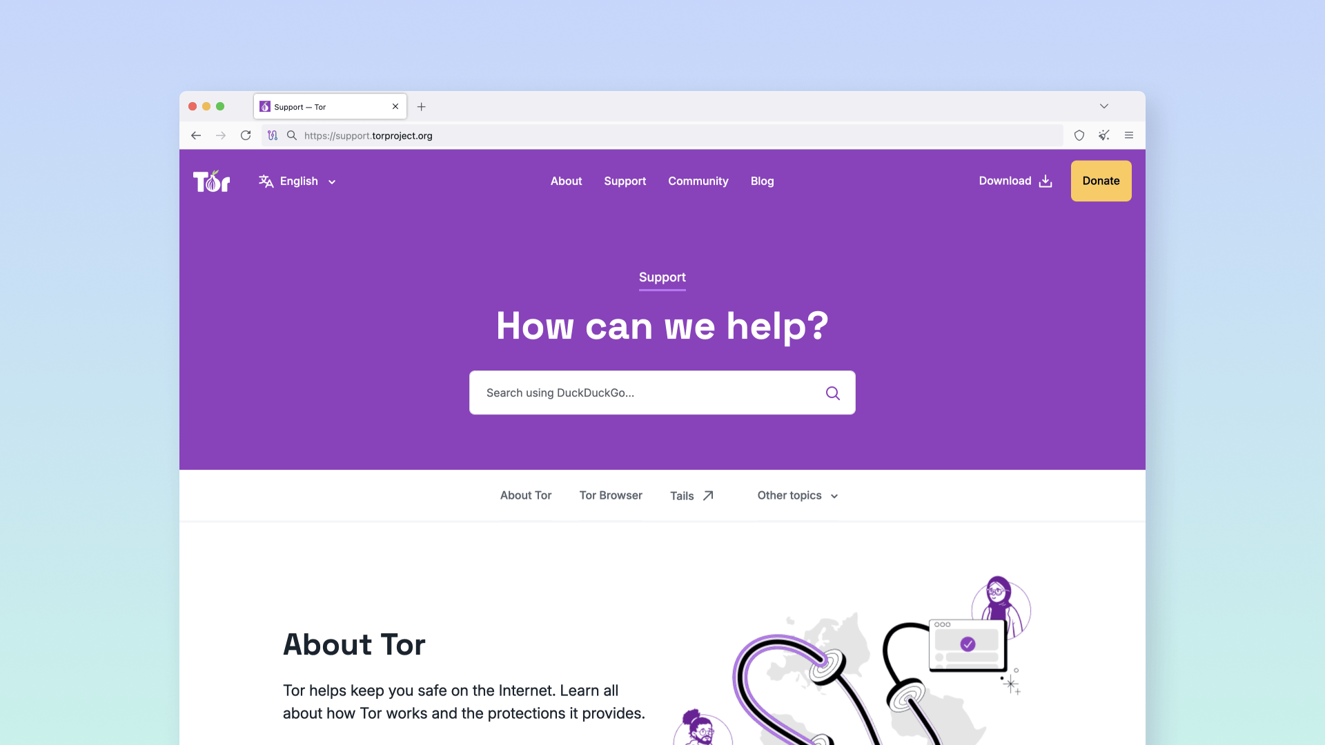 Tor 用户文档的新家